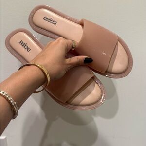 Melissa Women's Blush Slide Sandals